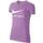 Nike Just Do It T-shirt - Purple/White