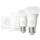 Philips Hue White Ambiance LED Lamps 8W E27 Starter Kit 2-Pack