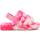 UGG Kid's Fluff Yeah Marble Slide - Pink Rose/Seashell Pink