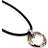 Astrid & Agnes Carro Short Necklace - Silver/Black/Rose Gold/Transparent