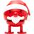 Hoptimist Baby Santa Claus Julepynt 8cm