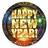 Partyrama Fireworks New Year Paper Plate 8-pack