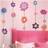 RoomMates Flower Stripe Giant Wall Decals