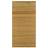 Kleine Wolke Bambus Brun 50x80cm