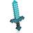 ThinkGeek Minecraft Deluxe Diamond Sword