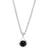 Nordahl Andersen Sweets Necklace - Silver/Onyx