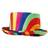 Hisab Joker Rainbow Top Hat