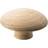 Beslag Design Knopp Mushroom (255620-11) 1stk 50x50mm
