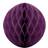 PartyDeco Honeycomb Ball 40cm Purple