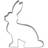 Städter Rabbit Sitting Udstikker 9.5 cm