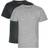 Minymo Basic T-shirt 2-Pack - Anthracite Black (3932-193)