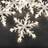 Konstsmide Snowflakes Clear Lyskæde 60 Pærer