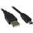 Sharkoon USB A-USB Mini-B 2.0 1m