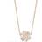 Joanli Nor Bess Necklace - Rose Gold/WhiteUpd