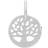 Frk Lisberg Tree of Life Pendant - Silver