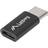 Lanberg USB C-USB B Micro 2.0 M-F Adapter
