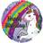 Hisab Joker Foil Ballon Unicorn And Rainbow
