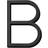 Habo Selection Contemporary Large House Letter B