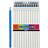 Colortime Jumbo Colored Pencil Blue 5mm 12 Pack