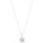 Georg Jensen Daisy Large Necklace - Silver/Diamonds