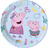 Globosnordic Plates Peppa Pig 8-pack
