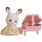 Sylvanian Families Baby Carry Case Rabbit with Piano
