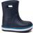 Crocs Kid's Crocband Rain Boot - Navy/Bright Cobalt