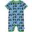 Småfolk Bodysuit with Tractor - Blue Grotto (02-4303)