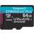 Kingston Canvas Go! Plus microSDXC Class 10 UHS-I U3 V30 A2 170/70MB/s 64GB