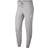 Nike Essential Fleece Pants Women - Dark Grey Heather/Matte Silver/White