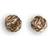 By Birdie Mani Coin Earrings - Silver/Gold