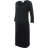 Mamalicious 3/4 Sleeved Maternity Dress Black (20010360)