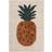 Ferm Living Fruiticana Tufted Pineapple Rug 120x180cm