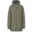 Trespass Kristen Women's Long Hooded Softshell Jacket - Moss