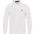 Polo Ralph Lauren Custom Slim Fit Long Sleeve Polo Shirt - White