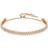 Swarovski Subtle Bracelet - Rose Gold/Transparent