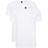 HUGO BOSS Regular Fit Stretch Cotton T-shirts 2-pack - White