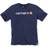 Carhartt Core Logo Workwear Short-Sleeve T-shirt - Navy