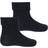 Minymo Baby Rib Sock 2-pack - Dark Navy (5068 D-778)