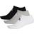 adidas Low-Cut Socks 3-Pack - Gray Heather/White/Black
