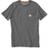 Carhartt Force Cotton Delmont Short Sleeve T-shirt - Carbon Heather