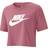 Nike Women's Sportswear Essential Cropped T-shirt - Pink/White