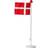 Table Decorations Flagpole Red/White