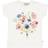 Wheat Watercolor Flowers T-Shirt - Ivory (0079d-005-3182)