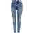 Only Mila High Waist Skinny Ankle Jeans - Blue/Medium Blue Denim
