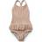 Liewood Amara Swimsuit SeerSucker - Y/D Stripe Tuscany Rose/Sandy (LW14114-2086)