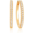 Sif Jakobs Ellera X-Grande Earrings - Gold/Transparent