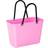 Hinza Shopping Bag Small (Green Plastic) - Pink