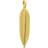 Julie Sandlau Bamboo Leaf Pendant - Gold
