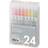 Zig Clean Color Real Brush Pens 24-pack